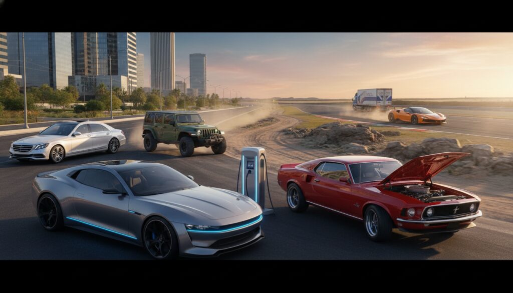 Navigating the Automotive Universe: From Cutting-Edge EVs to Timeless Classics